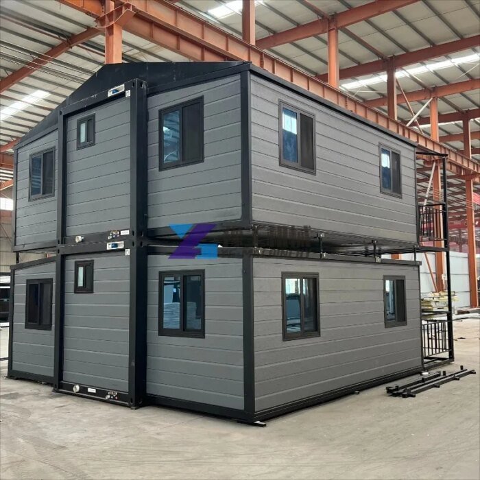 Hurricane Best Steel 2 Story Container House Double-story 30ft 40ft Expandable Container Homes - Image 4