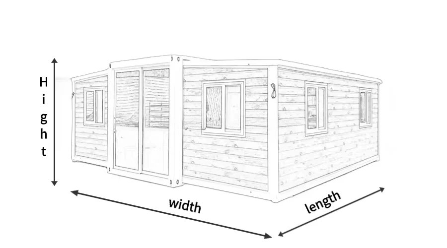 Hurricane Best Steel 2 Story Container House Double-story 30ft 40ft Expandable Container Homes Hurricane Best Steel 2 Story Container House Double-story 30ft 40ft Expandable Container Homes