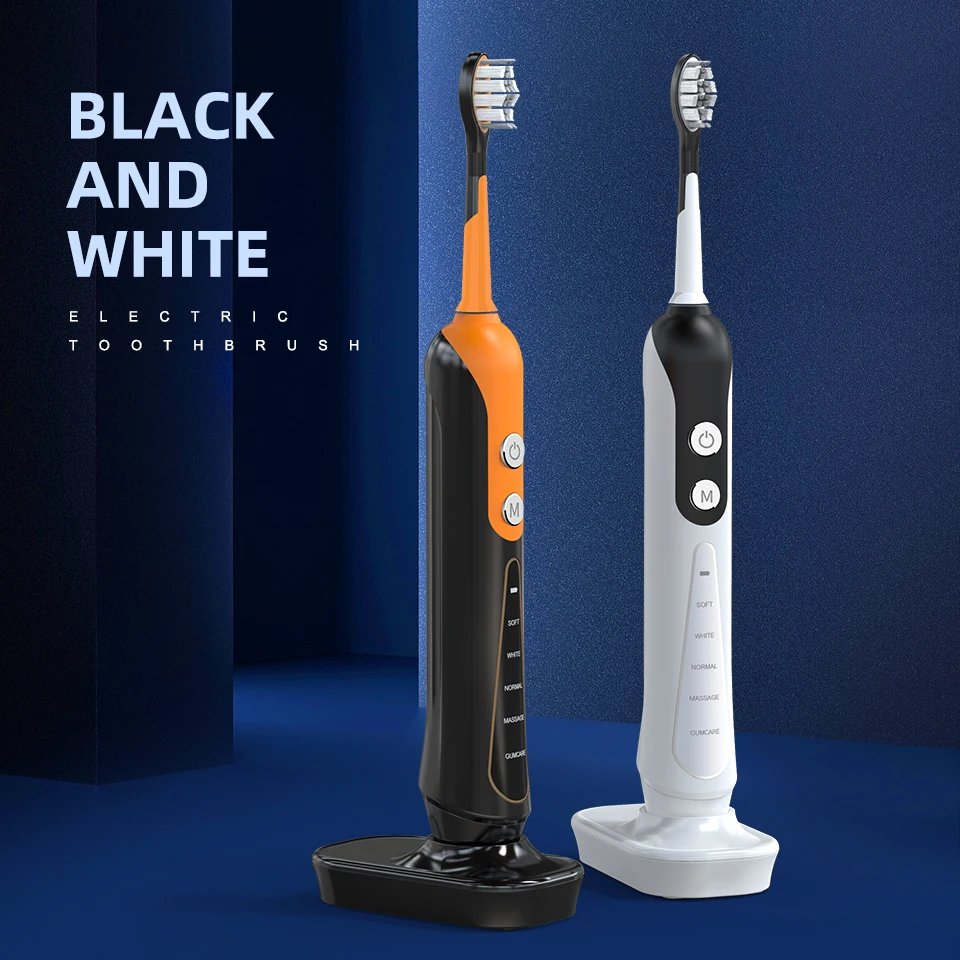 SUBORT S9 Sonic Electric Toothbrush Cordless USB Rechargeable Whitening Toothbrush Waterproof Ultrasonic Automatic Tooth Brush SUBORT S9 Sonic Electric Toothbrush Cordless USB Rechargeable Whitening Toothbrush Waterproof Ultrasonic Automatic Tooth Brush