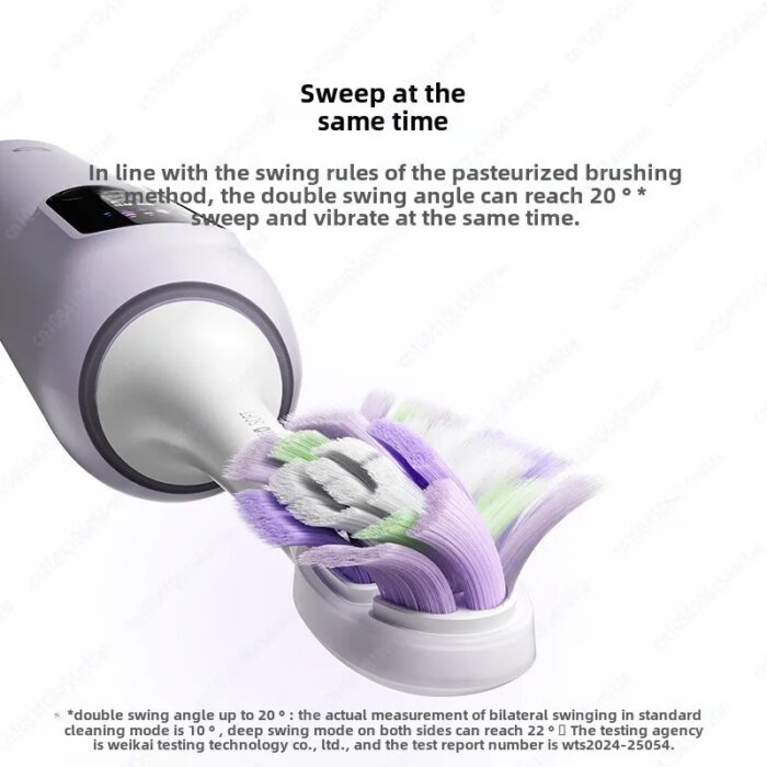 New Xiaomi Mijia Sonic Sweep Vibration Electric Toothbrush Pro Intelligent Tooth Surface Recognition Digital Display Reminder - Image 6