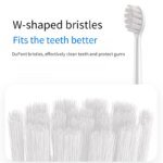 SUBORT S6 Wave Electric Toothbrush Oscillation & Vibration Sonic Electric Toothbrush for Adults USB-C Rechargeable with 2 Heads - Image 5