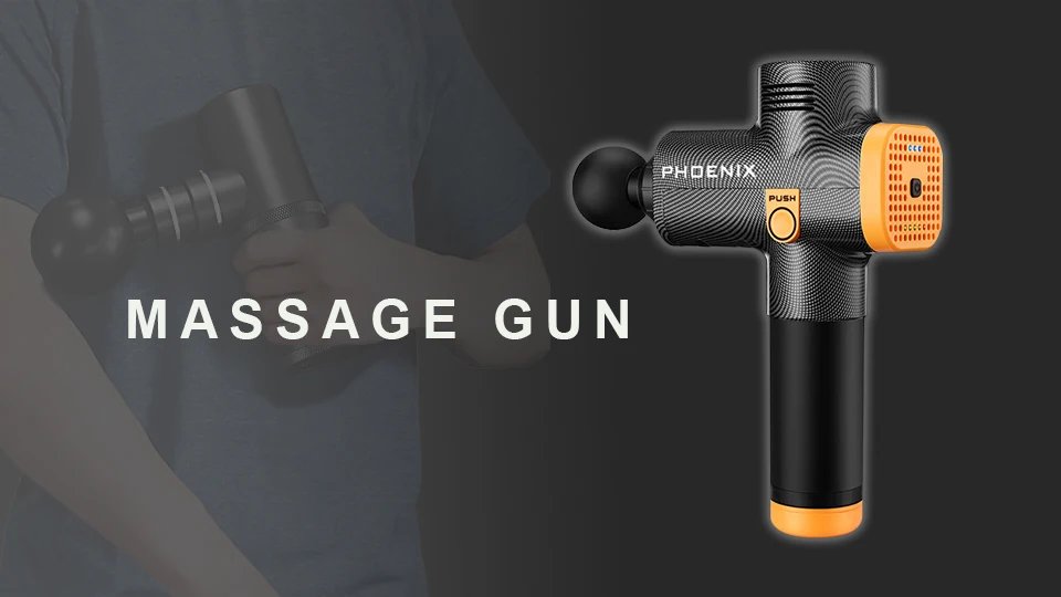 Phoenix A2 Massage Gun Muscle Relaxation Deep Tissue Massager Dynamic Vibrator Back Portable Handheld Display Fascia Gun Massage Phoenix A2 Massage Gun Muscle Relaxation Deep Tissue Massager Dynamic Vibrator Back Portable Handheld Display Fascia Gun Massage