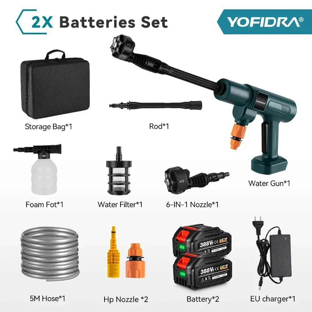 2 Battery EU Plug