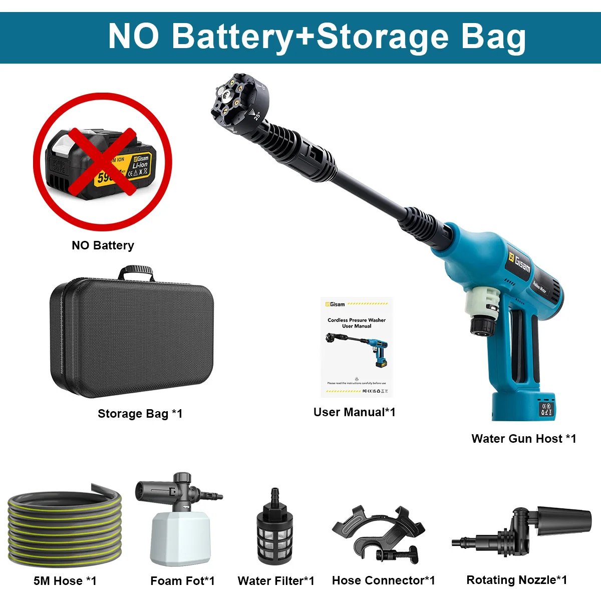 No Battery No Plug