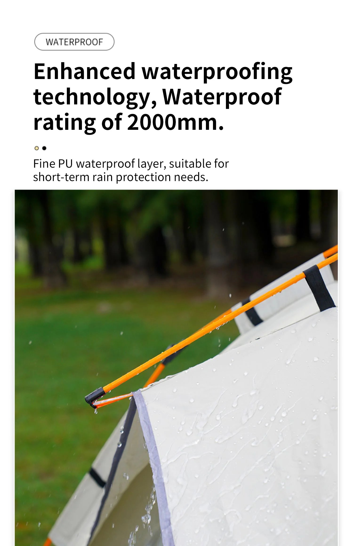Outdoor Folding Tent Fully Automatic Quick Opening Tent 3-4 Person Self Driving Camping Tent Rain Proof Sun Proof Portable