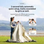 Outdoor Folding Tent Fully Automatic Quick Opening Tent 3-4 Person Self Driving Camping Tent Rain Proof Sun Proof Portable - Image 2