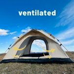 Outdoor Automatic Quick-opening Tent Automatic Rainproof Sunshine-proof Tent Fishing Beach Sunshine Shelter 4 person tents - Image 2