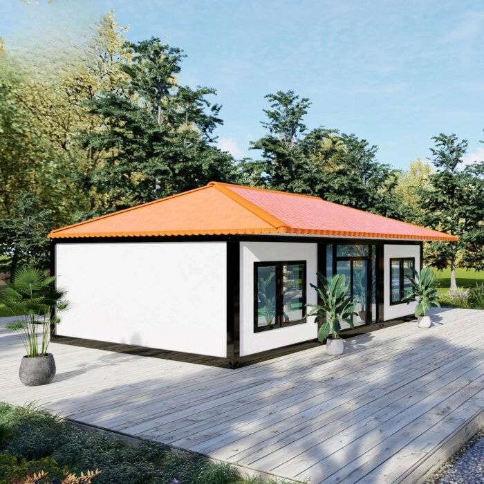 Prefab House Customizable Colors 20ft/40ft Modular Container Homes Mobile Tiny House 30ft Eco-Friendly Quick Installation - Image 4