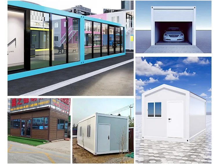 Prefab House Customizable Colors 20ft/40ft Modular Container Homes Mobile Tiny House 30ft Eco-Friendly Quick Installation
