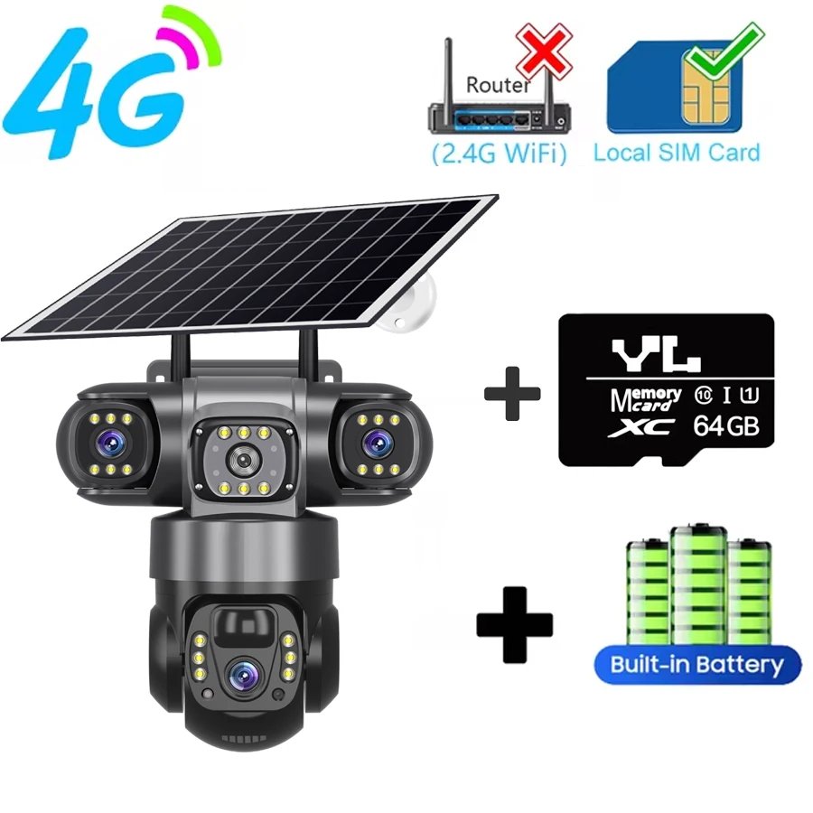 4G Camera 64G Card