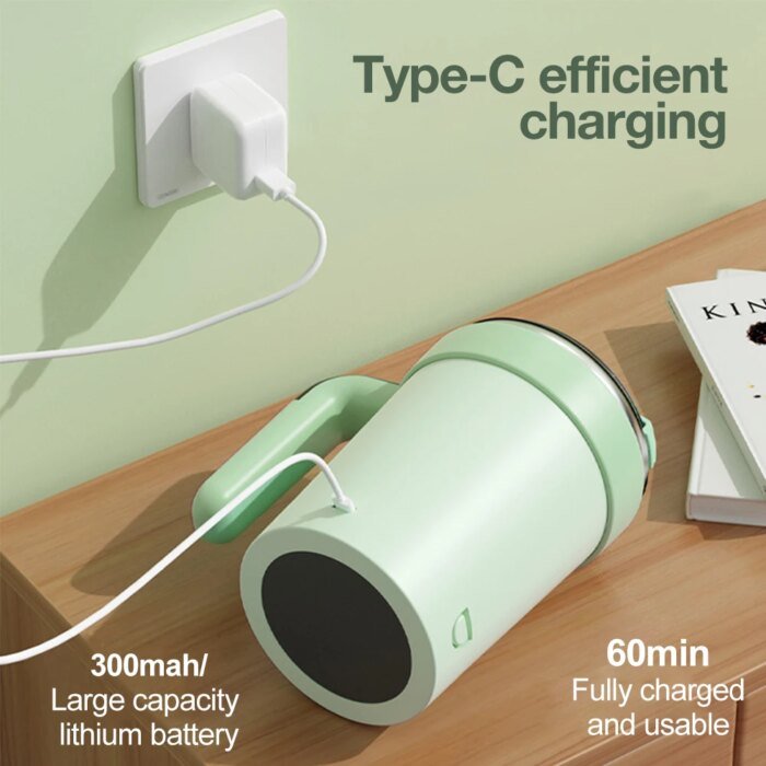 380ML Automatic Stirring Cup Rechargeable Electric Self Mixing Coffee Mug Portable Tea Milk Drinking Cup Rotating Magnetic Tools - Image 5
