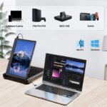 GTMEDIA 11.6Inch Portable Monitor 1920*1080 IPS FHD Triple Dual Extender Screen Full View Fold Display For 13.0-17.3Inch Laptops - Image 3