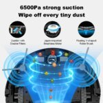 Liectroux / LILIN X6 LDS Robot Vacuum Cleaner,Laser Lidar Navigation,Wet Dry Mopping,6500Pa Suction,Multi-Floor Map,Carpet Boost - Image 6