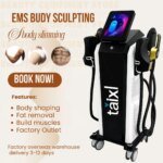 EMS Body Sculpt 15Tesla 6500w Body Slimming  EMS Fat Burning Muscle Sculpting Electromagnetic Stimulate Sculpt Therapy Machine