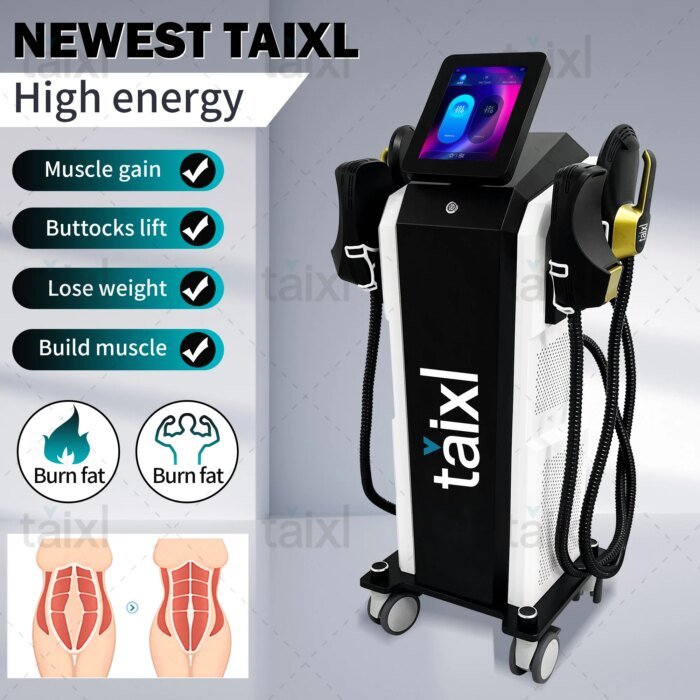 EMS Body Sculpt 15Tesla 6500w Body Slimming  EMS Fat Burning Muscle Sculpting Electromagnetic Stimulate Sculpt Therapy Machine - Image 6