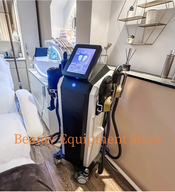 EMS Body Sculpt 15Tesla 6500w Body Slimming  EMS Fat Burning Muscle Sculpting Electromagnetic Stimulate Sculpt Therapy Machine - Image 4
