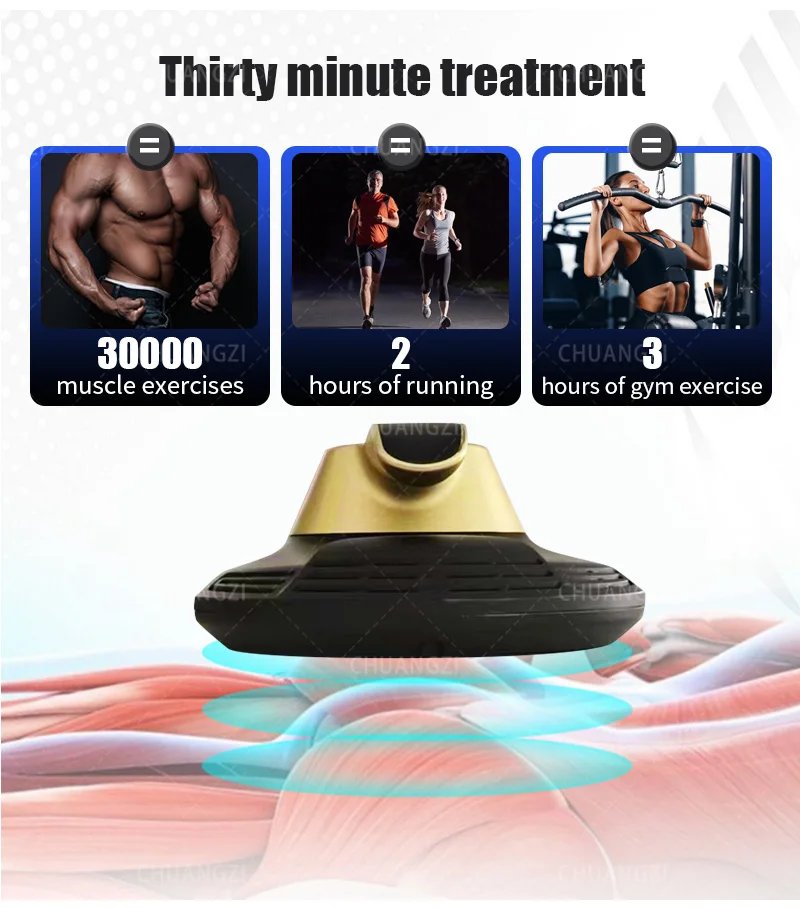 EMS Body Sculpt 15Tesla 6500w Body Slimming EMS Fat Burning Muscle Sculpting Electromagnetic Stimulate Sculpt Therapy Machine EMS Body Sculpt 15Tesla 6500w Body Slimming EMS Fat Burning Muscle Sculpting Electromagnetic Stimulate Sculpt Therapy Machine