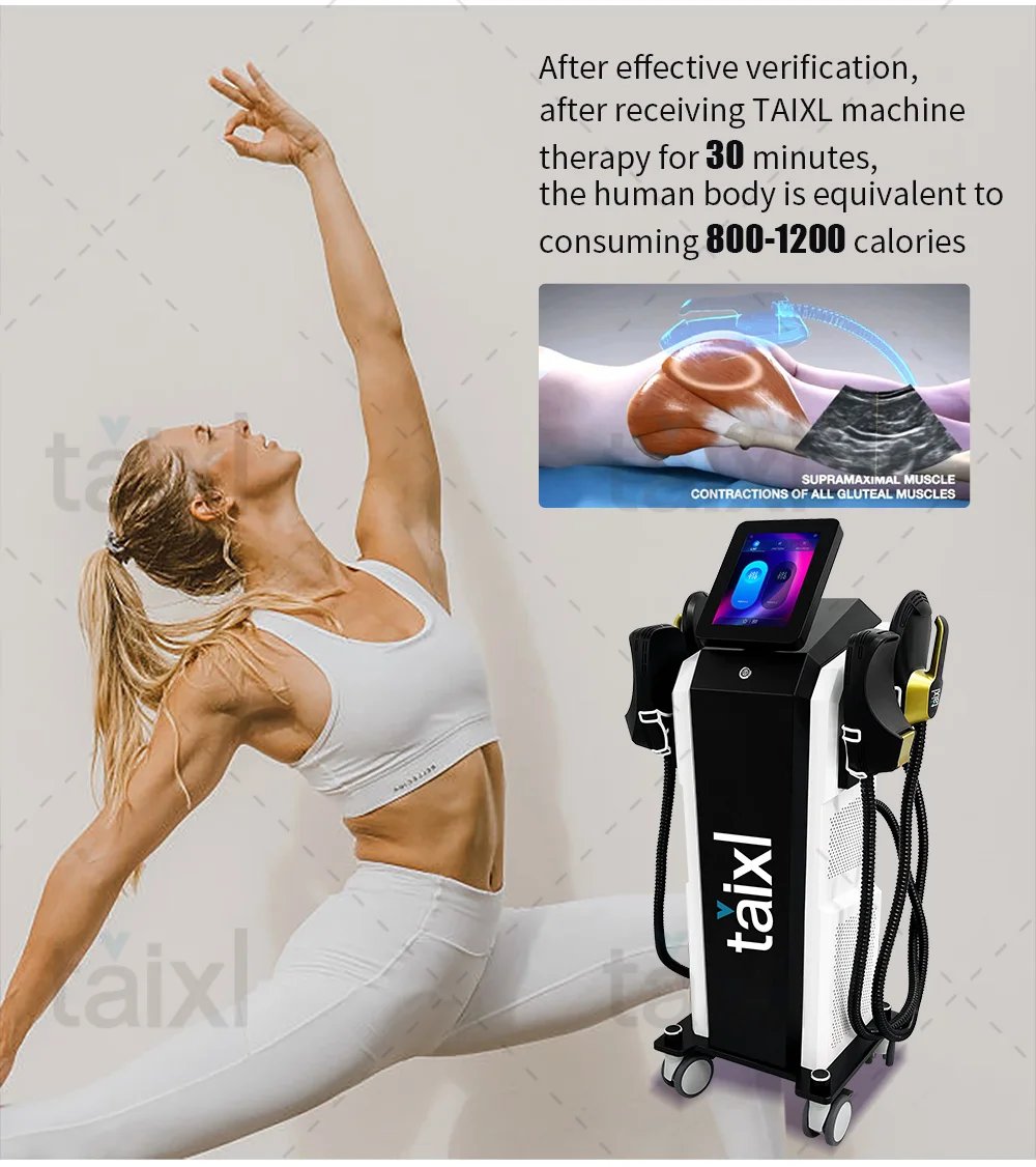 EMS Body Sculpt 15Tesla 6500w Body Slimming EMS Fat Burning Muscle Sculpting Electromagnetic Stimulate Sculpt Therapy Machine EMS Body Sculpt 15Tesla 6500w Body Slimming EMS Fat Burning Muscle Sculpting Electromagnetic Stimulate Sculpt Therapy Machine