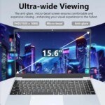 2025 15.6" Windows 11 Pro Laptop Computer Intel Core i7 8500Y 16GB 1TB Laptops Office Computer Fingerprint Unlock Notebook PC - Image 4