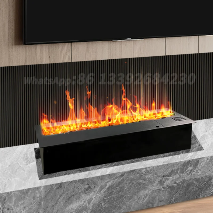Atomizing Fireplace TV Wall Home Smart Room With Sound Of Firewood Cracking Water Steam Humidifier Vapour Electric Fireplace - Image 1