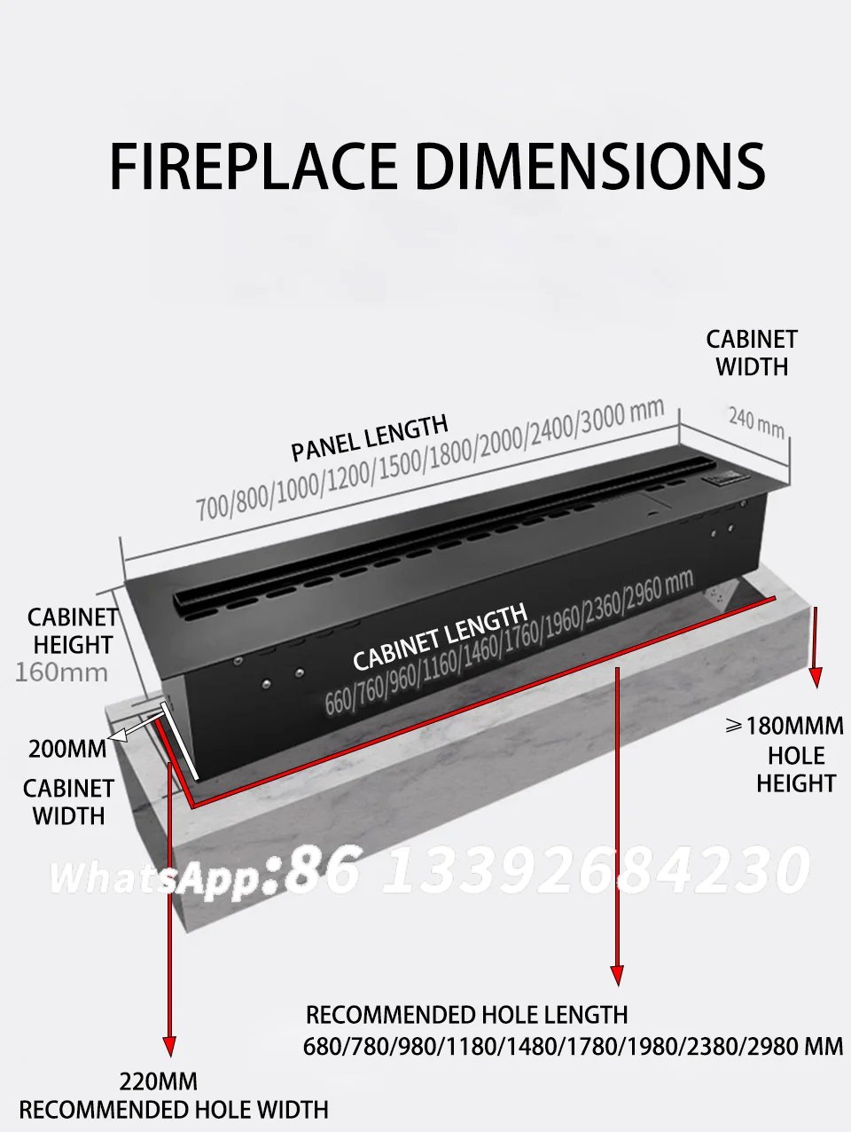 Atomizing Fireplace TV Wall Home Smart Room With Sound Of Firewood Cracking Water Steam Humidifier Vapour Electric Fireplace