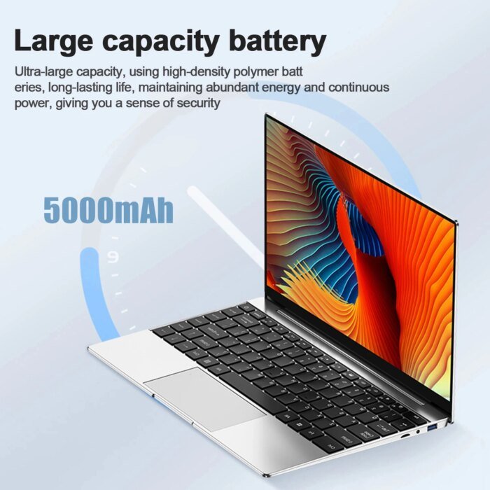 14.1'' Laptop Computer Windows 11 pro Intel Core i9 8950HK 16GB DDR4 1TB 2TB SSD Laptop Office Study Gaming Notebook PC Computer - Image 4