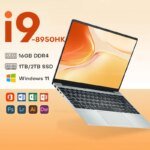 14.1'' Laptop Computer Windows 11 pro Intel Core i9 8950HK 16GB DDR4 1TB 2TB SSD Laptop Office Study Gaming Notebook PC Computer