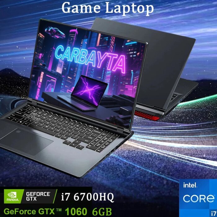 16&Amp;Quot; Gaming Laptop Intel Core I7-6700Hq Gtx 1060 Ips 1920*1200 Notebook Pc Gamer 16Gb Ddr4 1Tb Ssd Windows 11 Pro Laptop Computer - Image 1
