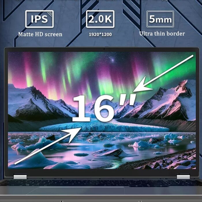 16&Quot; Gaming Laptop Intel Core I7-6700Hq Gtx 1060 Ips 1920*1200 Notebook Pc Gamer 16Gb Ddr4 1Tb Ssd Windows 11 Pro Laptop Computer - Image 3