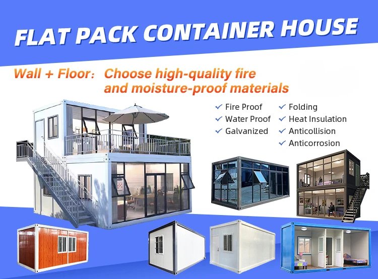 40Ft Two Layers Triangle Roof Outdoor Terrace Modern Module Premade Hotel Style Apartment House 20Ft Tiny House For Sale 1 36340 Jt3Pbt