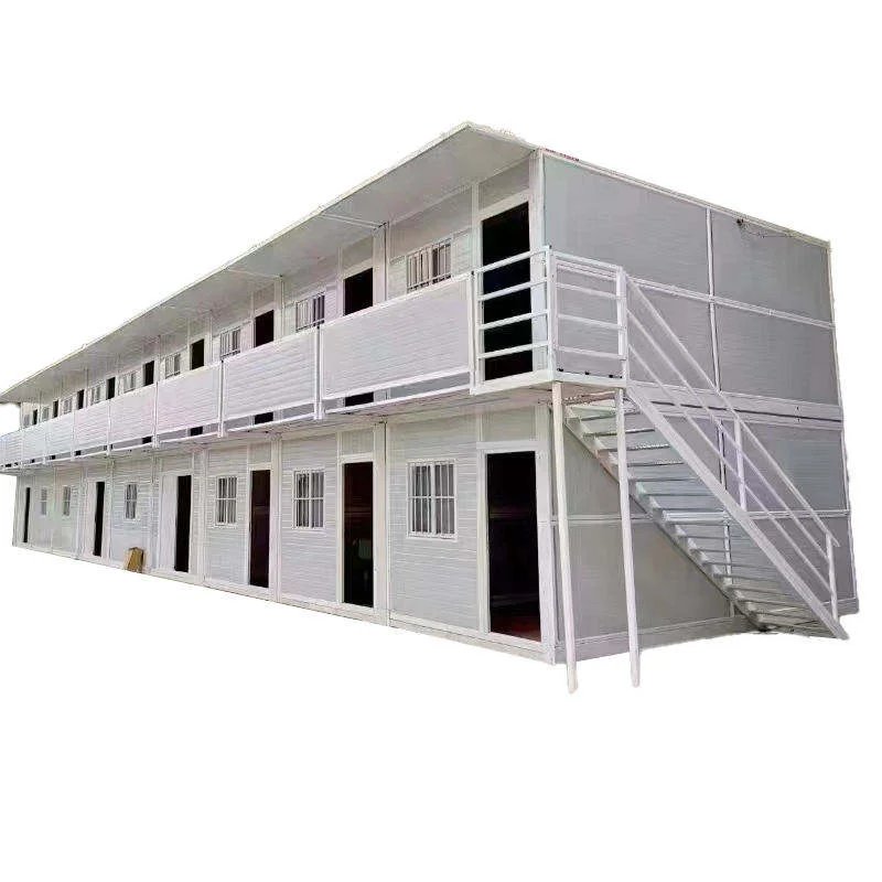 40Ft Two Layers Triangle Roof Outdoor Terrace Modern Module Premade Hotel Style Apartment House 20Ft Tiny House For Sale 11 36340 Kyh00N