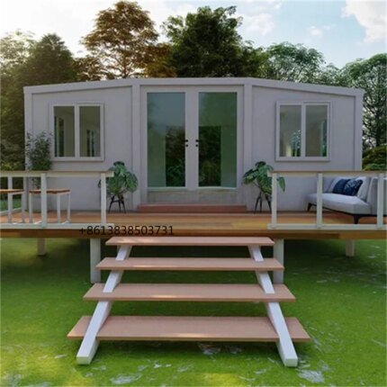 Australia Prefab Tiny Home 20Ft 40Ft Portable Prefabricated Expandable Container Granny Flats House 2 3 Bedrooms Factory Price