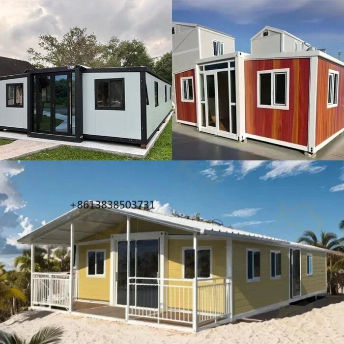 Australia Prefab Tiny Home 20Ft 40Ft Portable Prefabricated Expandable Container Granny Flats House 2 3 Bedrooms Factory Price - Image 3