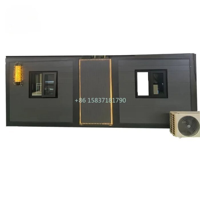 Customized Luxury Expandable Container House 72 Sqm Mobile Home Container Kitchen Toilet Holiday Tiny Home Portable Cabin Office - Image 4