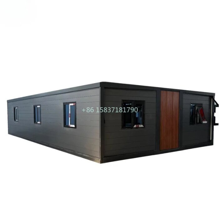 Customized Luxury Expandable Container House 72 Sqm Mobile Home Container Kitchen Toilet Holiday Tiny Home Portable Cabin Office - Image 3