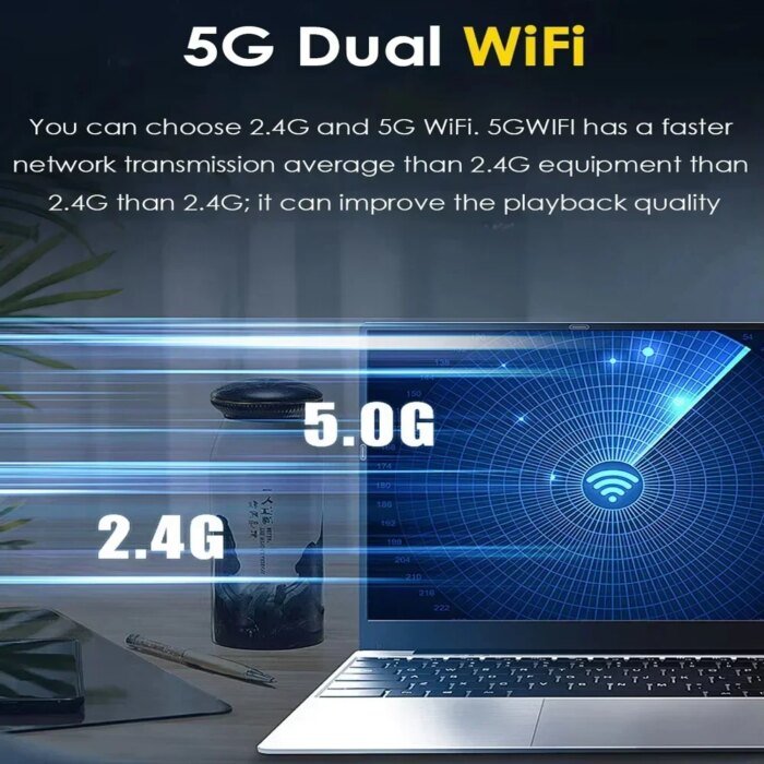 15.6&Quot; Windows 11 Pro Laptops  Intel Core I7 8500Y Fingerprint Unlock  16Gb Ram 1Tb Ssd Office Gamer  Study Notebook Computer Pc - Image 5
