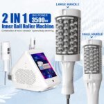 EMSZERO 6500W 200HZ  Roller Slimming Cellulite Reduction Inner Ball Roller 360 Degree Infrared Vacuum Roller Massage Beauty