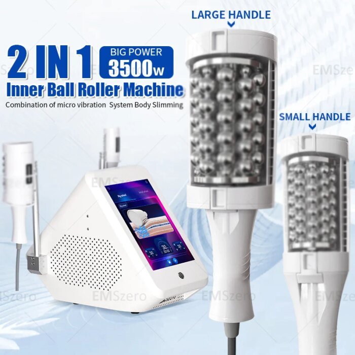 Emszero 6500W 200Hz  Roller Slimming Cellulite Reduction Inner Ball Roller 360 Degree Infrared Vacuum Roller Massage Beauty - Image 1