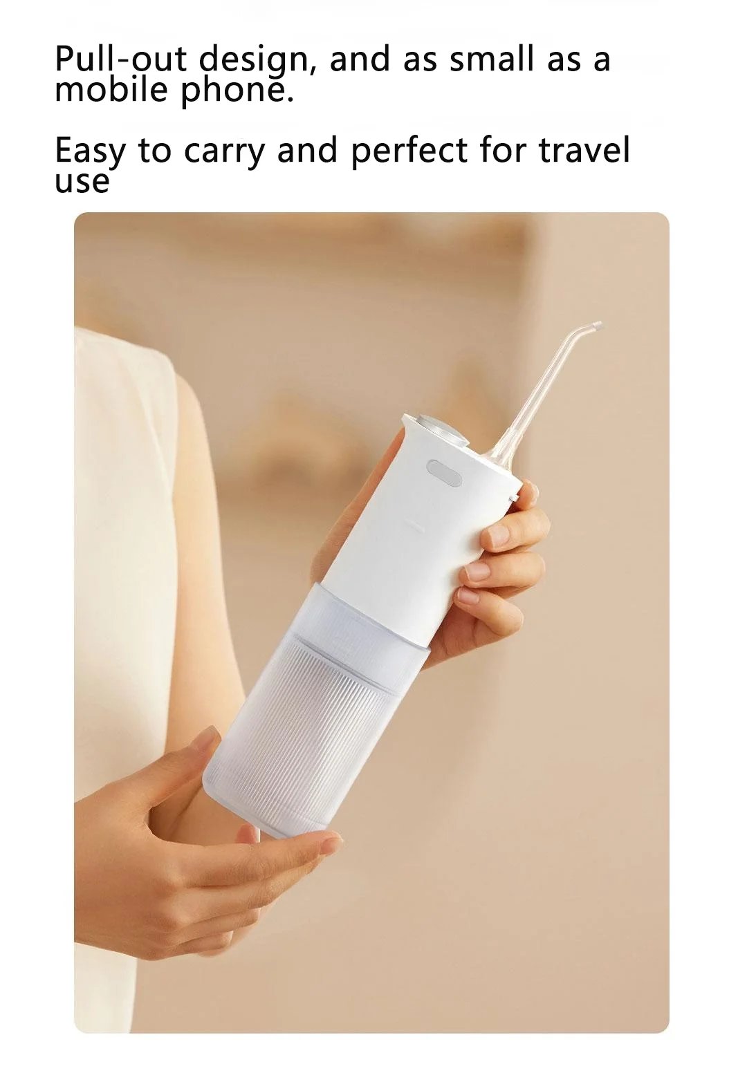 2024 New Xiaomi Mijia Electric Oral Irrigator F400 Portable Water Flosser 200Ml 4-Mode Tooth Pick Whitening Cleaner Waterpulse 2024 New Xiaomi Mijia Electric Oral Irrigator F400 Portable Water Flosser 200Ml 4-Mode Tooth Pick Whitening Cleaner Waterpulse