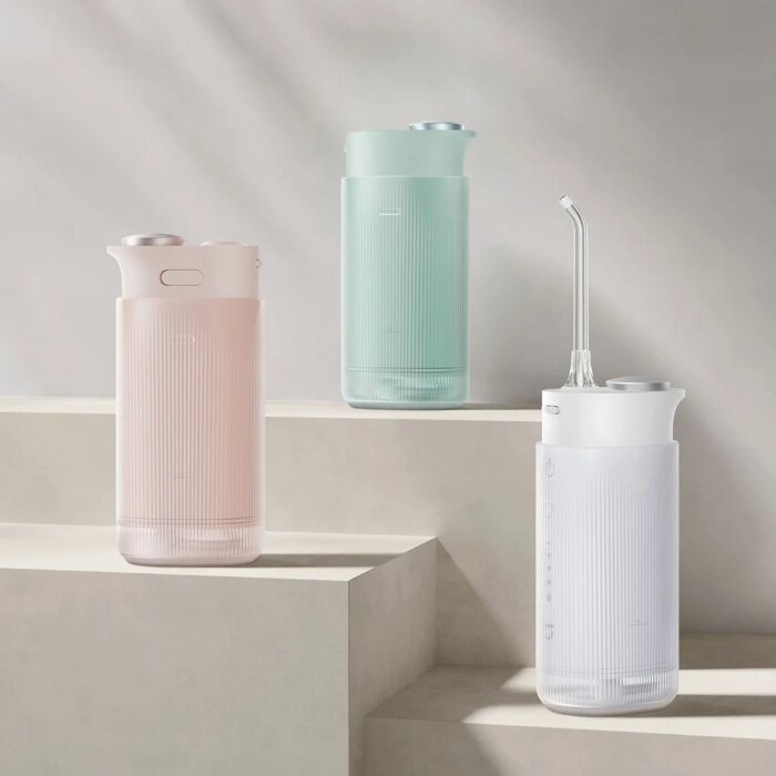 2024 New Xiaomi Mijia Electric Oral Irrigator F400 Portable Water Flosser 200Ml 4-Mode Tooth Pick Whitening Cleaner Waterpulse - Image 5
