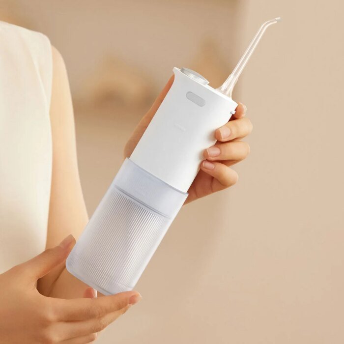2024 New Xiaomi Mijia Electric Oral Irrigator F400 Portable Water Flosser 200Ml 4-Mode Tooth Pick Whitening Cleaner Waterpulse - Image 2