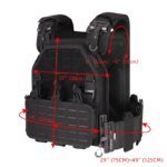 YAKEDA Tactical Vest Outdoor Hunting Plate Carrier Protective Adjustable Vest Airsoft Carrier Combat Equipment - Image 3