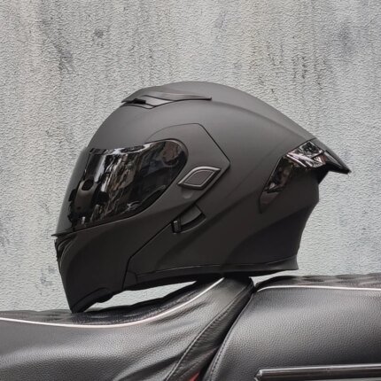 Motorcycle helmets Double Visors Modular Flip Up helmet DOT approved Full face casque moto racing Motocross helmet DOT