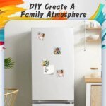 50*50mm 2.5*2.5" Square Refrigerator Badge Making Machine Fridge Magnet Maker Machine DIY Paper Cutter Photo Magnetic Materials - Image 6