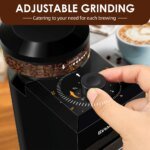 Automatic Burr Mill Coffee Grinder Electric Coffee Bean Grinding With 28 Adjustable Gears for Espresso French Press Drip Coffee - Image 3