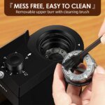 Automatic Burr Mill Coffee Grinder Electric Coffee Bean Grinding With 28 Adjustable Gears for Espresso French Press Drip Coffee - Image 5