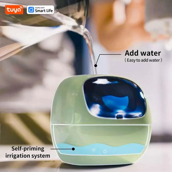 Tuya Ivy Smart Planter,Endless Fun Over 49 Rich Expressions,7 Smart Sensors,Ai Chips Make Raising Plants Easy And Fun - Image 5
