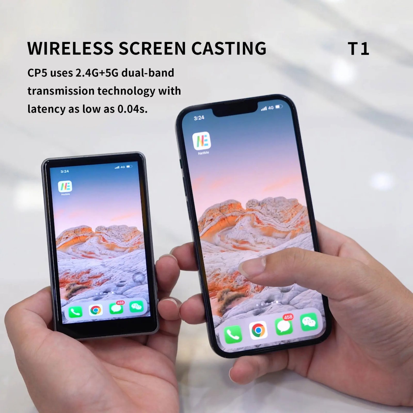 Magnetic Cell Phone Vlog Self Timer Monitor Screen Using Rear Camera Monitor For Live Streaming Creating Content Self-Timer Magnetic Cell Phone Vlog Self Timer Monitor Screen Using Rear Camera Monitor For Live Streaming Creating Content Self-Timer