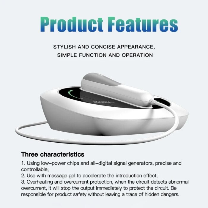 Ultrasound Physiotherapy Massage Device 1Mhz Intensity For Muscle &Amp; Joints Pain Relief No-Drug Ultrasonic Instrument Machine - Image 5