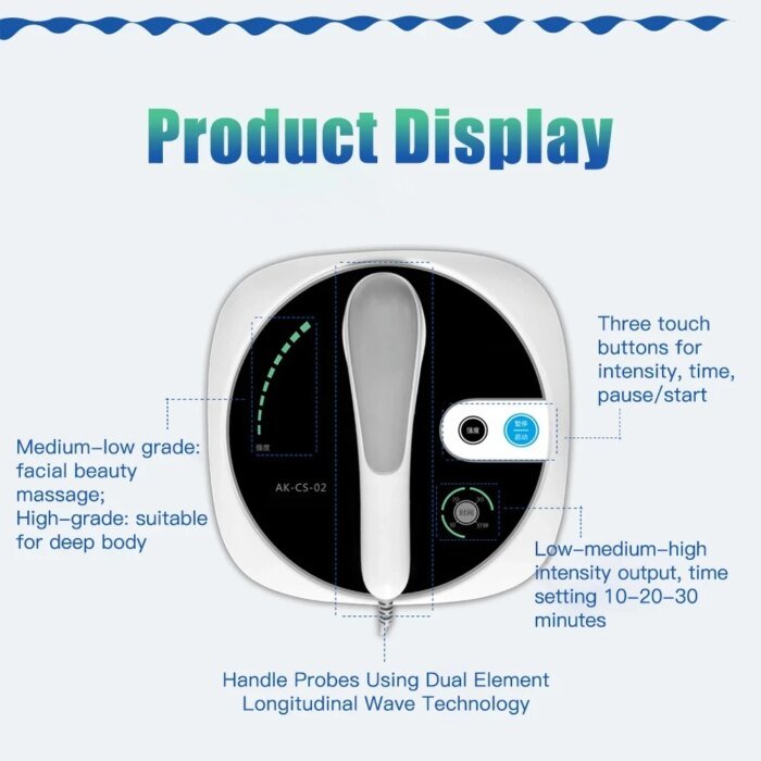 Ultrasound Physiotherapy Massage Device 1Mhz Intensity For Muscle &Amp; Joints Pain Relief No-Drug Ultrasonic Instrument Machine - Image 2